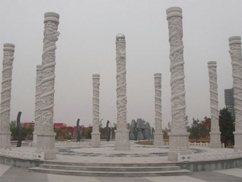 石雕文化柱