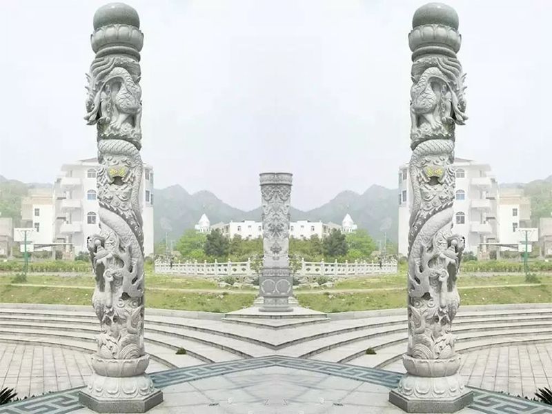 石材龙柱