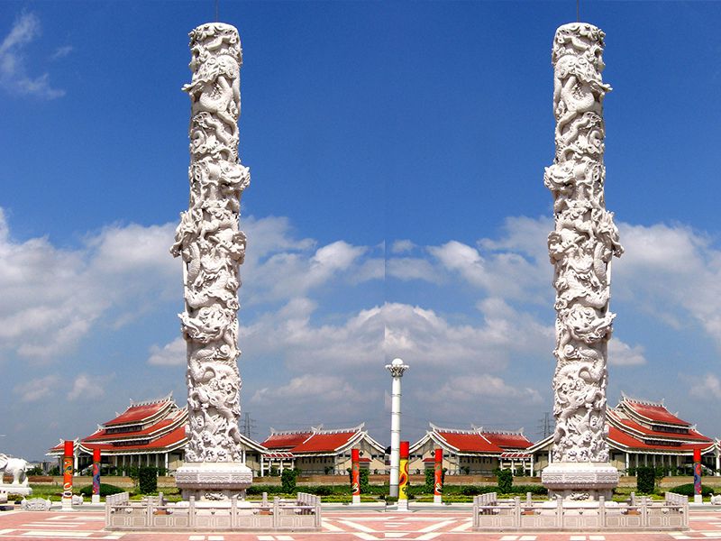 石雕龙柱价格